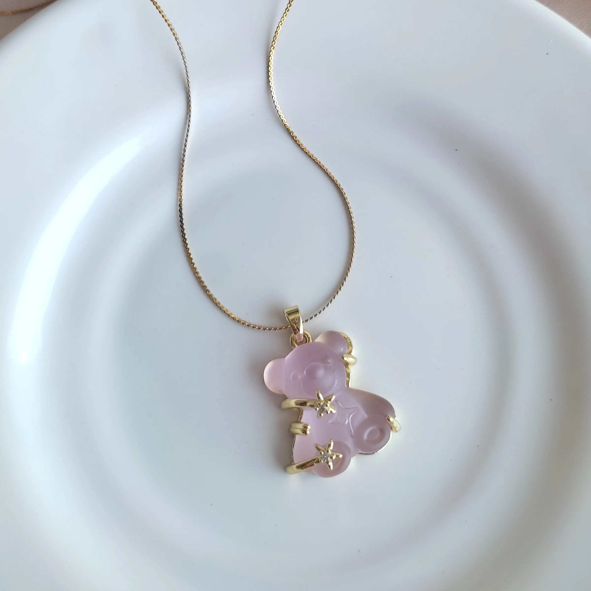 Cadena Oso Rosa 2