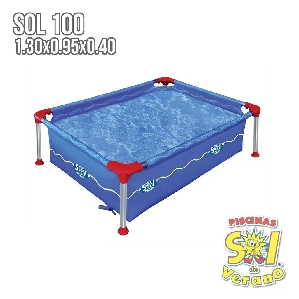 PILETA SOL 1.30X 0.95X0.40MTS 500LTS