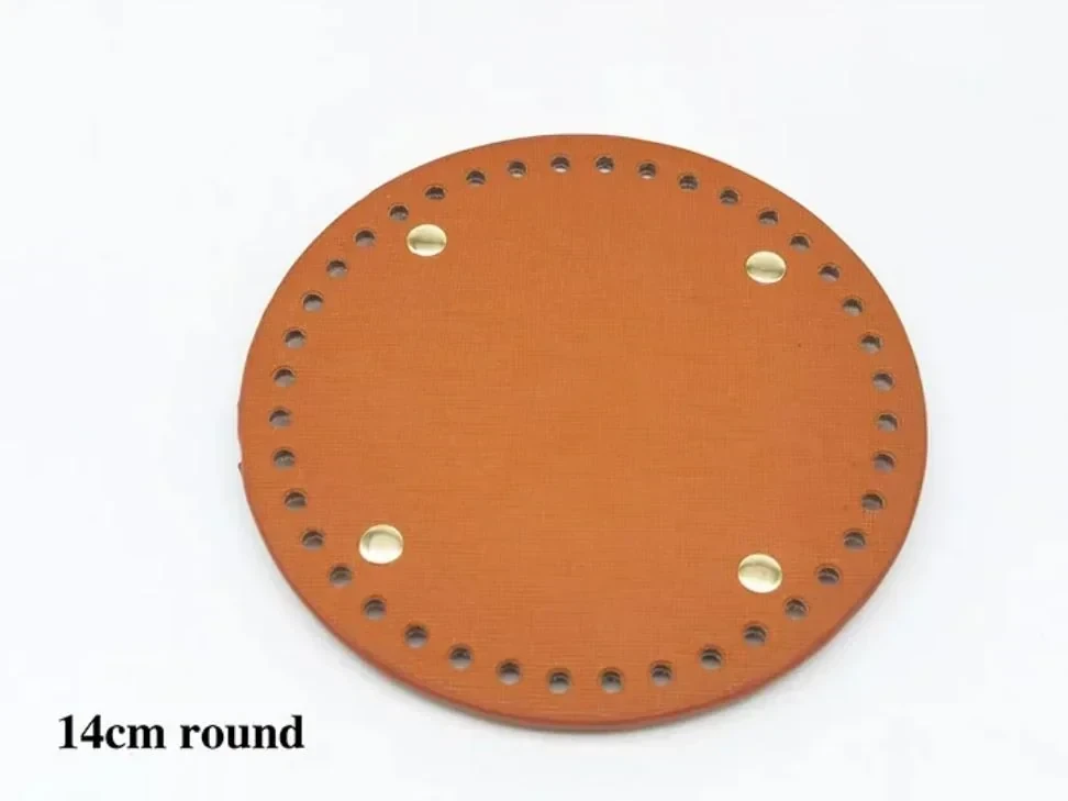 BASE 14X14 REDONDA MARRON 2