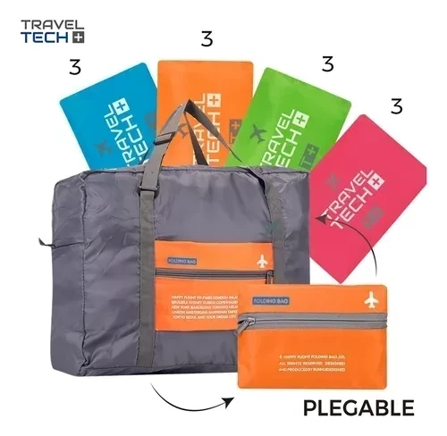 BOLSO VIAJE PLEGABLE TRAVEL TECH 