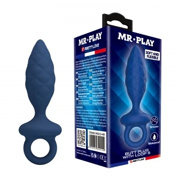 Plug anal de silicona: diseño suave, flexible y cómodo