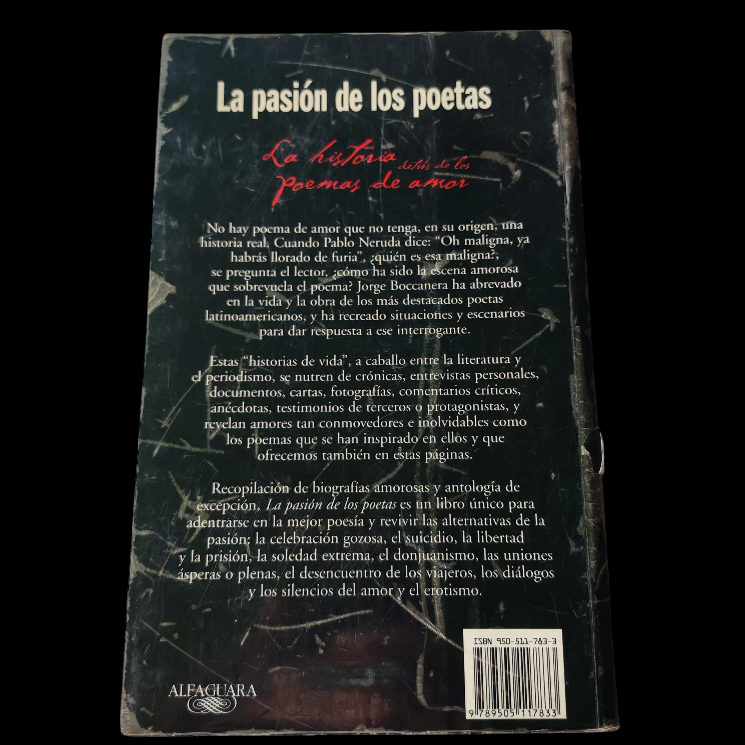 La pasión de los poetas, Jorge Bocanera usado 2