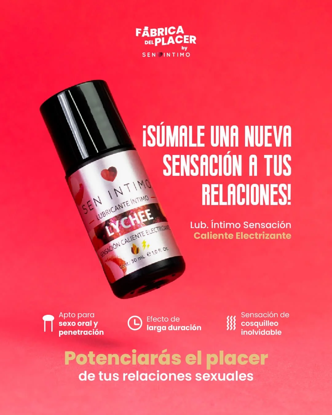 Lubricante Electrizante Lychee 2