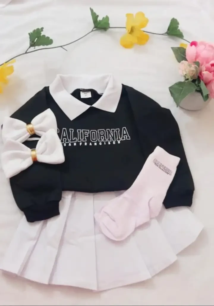 Conjunto para niña California  3