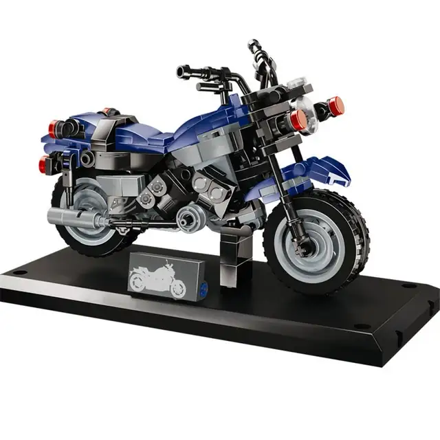 Juguete De Bloques De Construcción Motocicleta  2