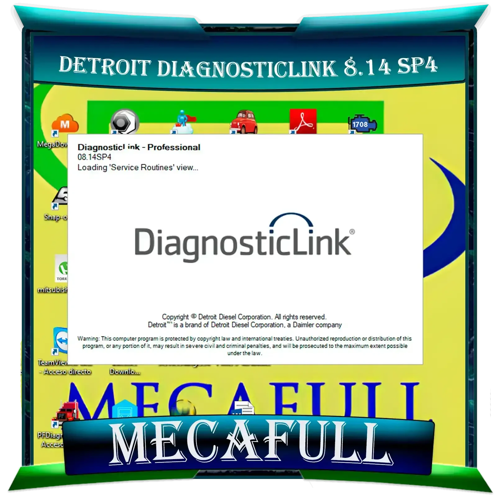 DETROIT DIAGNÓSTICLINK 8.14 (2021) NÍVEL 10