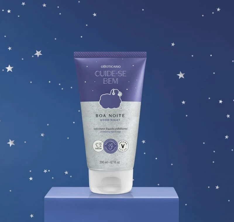 Cuide-se Bem Boa Noite Jabón Líquido Exfoliante, 200ml 2