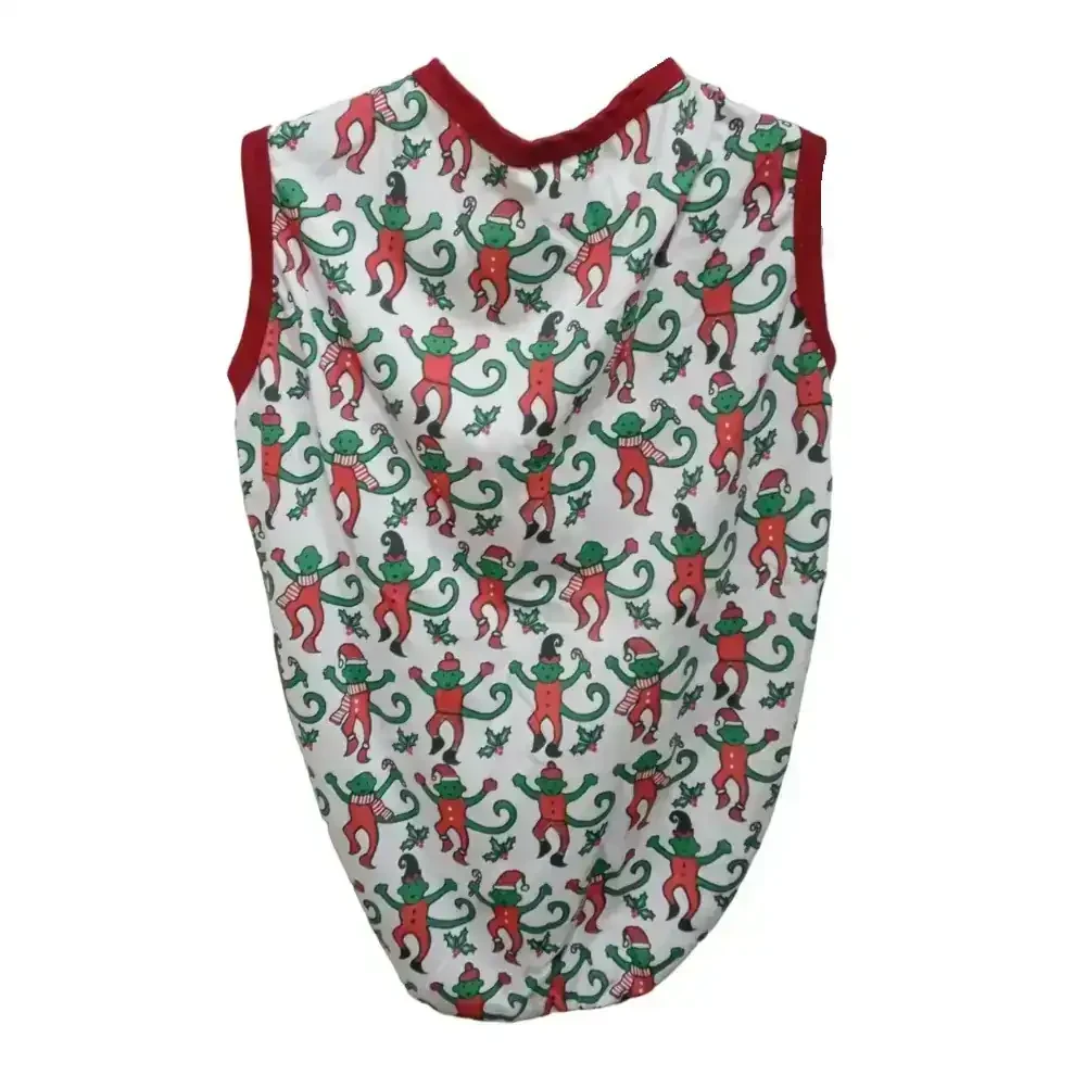 Polo navideño duende blanco