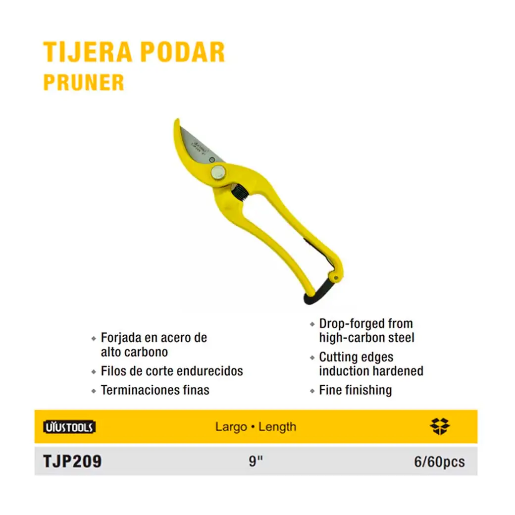 TIJERA PARA PODAR (podadora) UYUST 9"