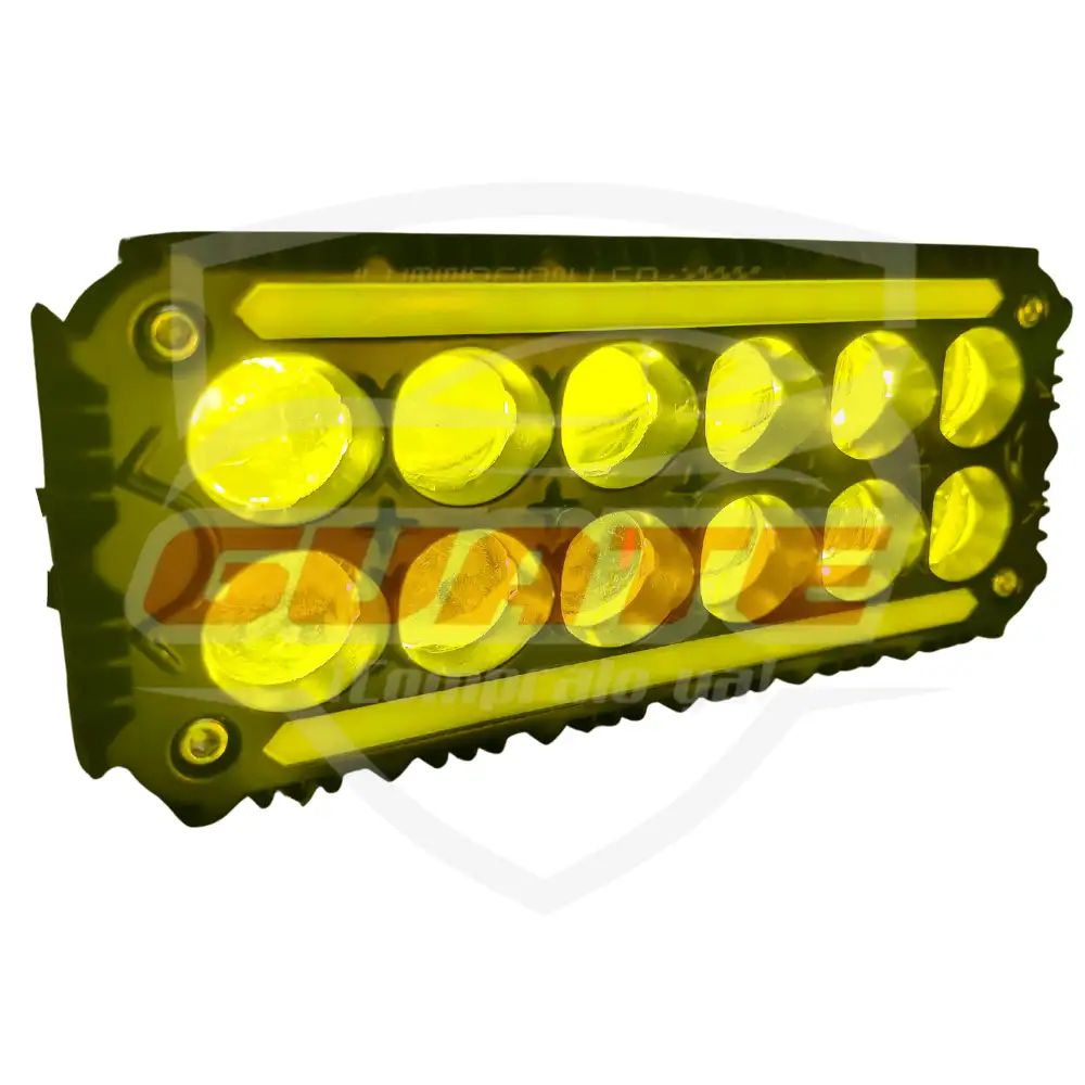 NEBLINERAS 12 LUPAS BICOLOR DRL RGB  4