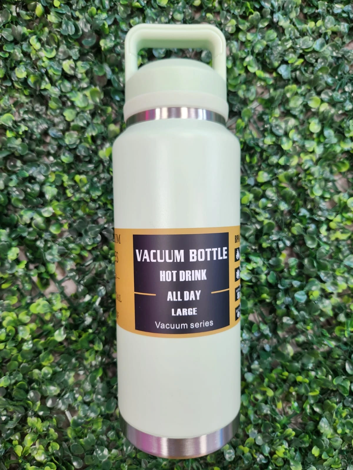 Vacuum Doble Tapa Verde Claro