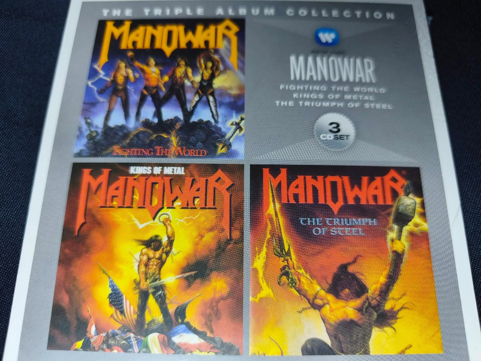 Manowar - The Triple Album Collection (3CDS)(GERMANY)