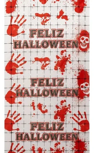 Cortina feliz Halloween