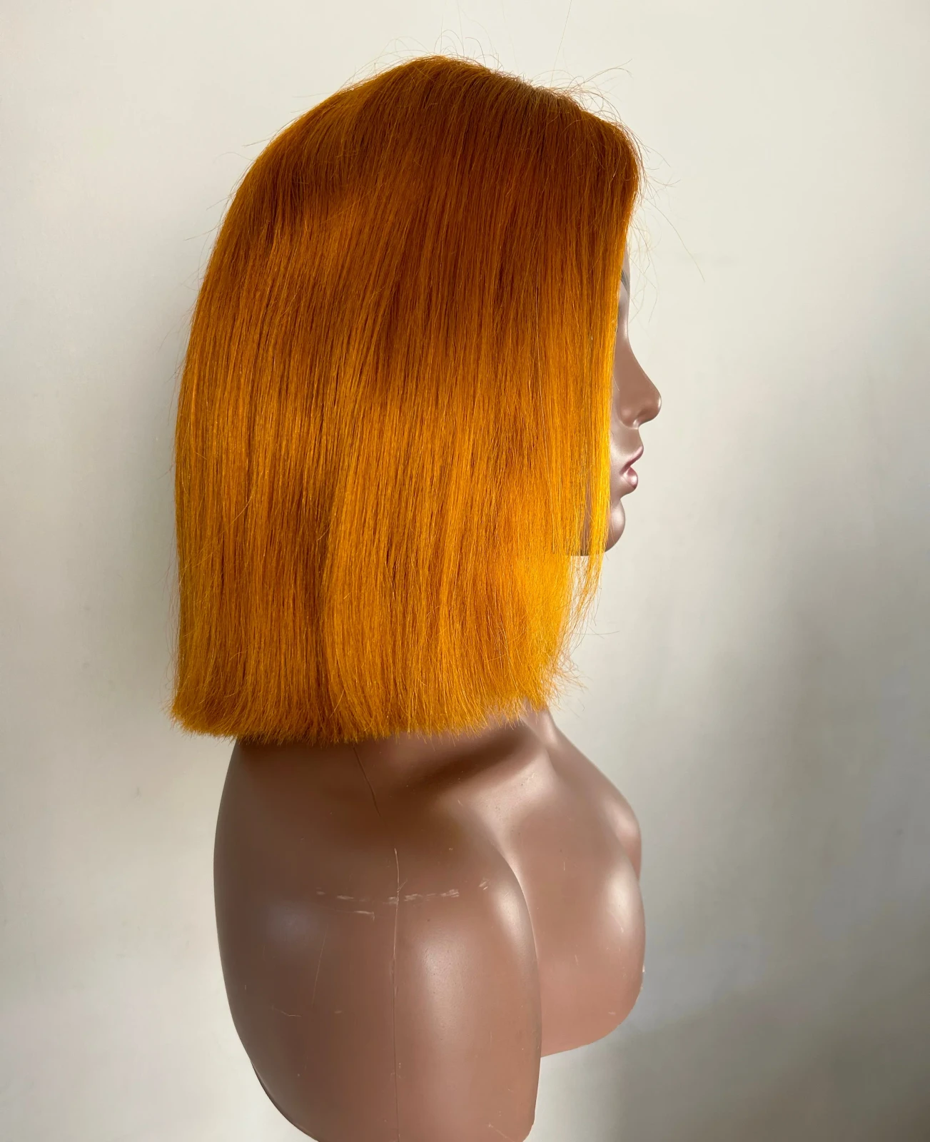 Peluca cobriza naranja 12” 2