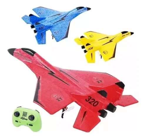 Avión Planeador Indestructible C/remoto 2