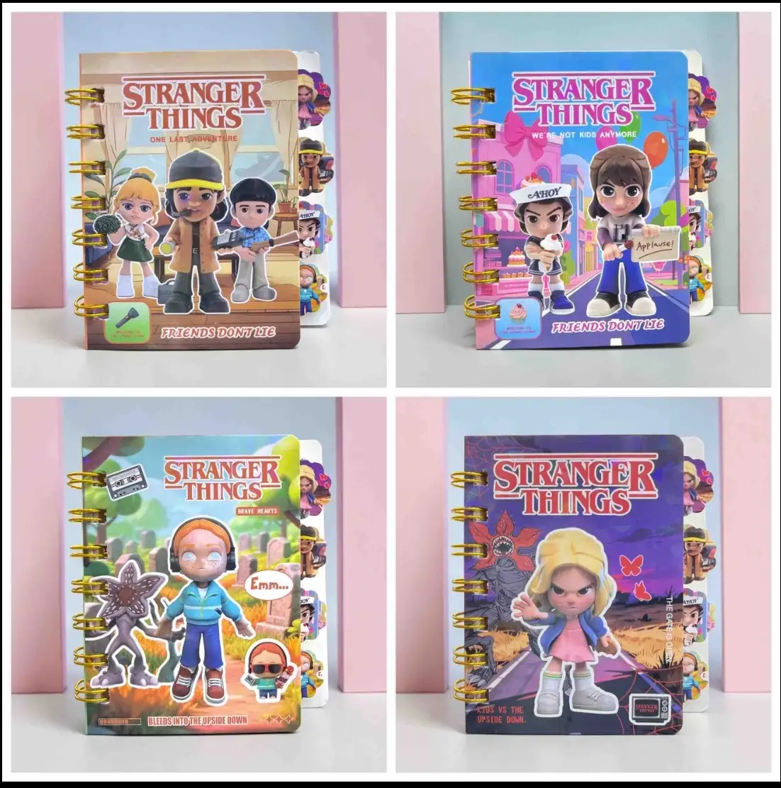 Libreta Argollada Stranger Things