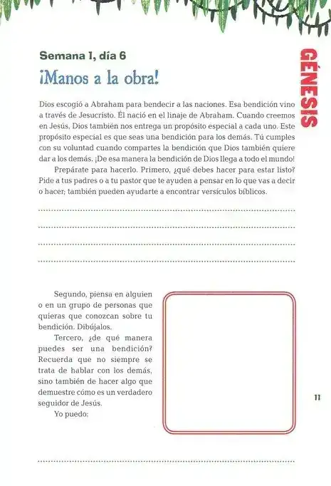 Busca y Explora, Devocionales para niños 3