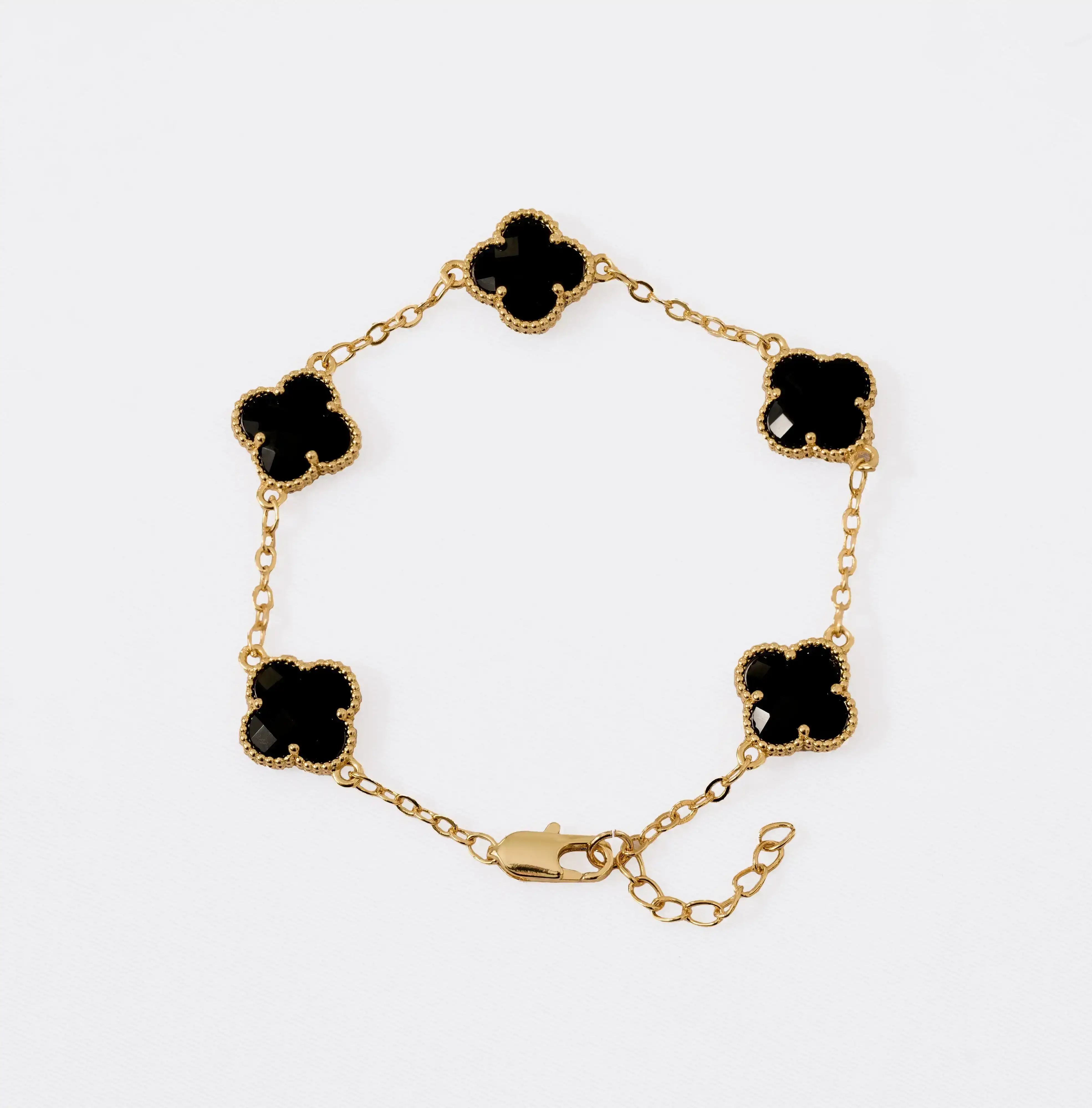 Pulsera Clover Black + Extensor