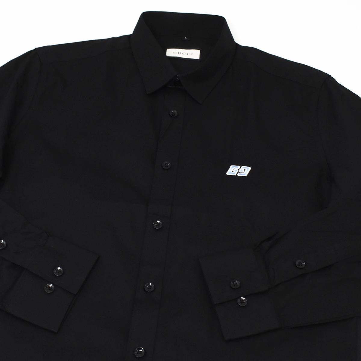 Camisa Manga Larga Gucci negra 5