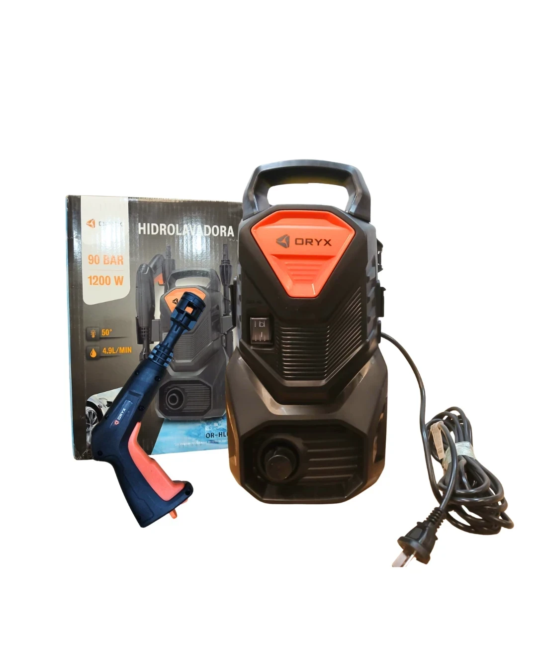 HIDROLAVADORA ORYX 1200W 90 BAR