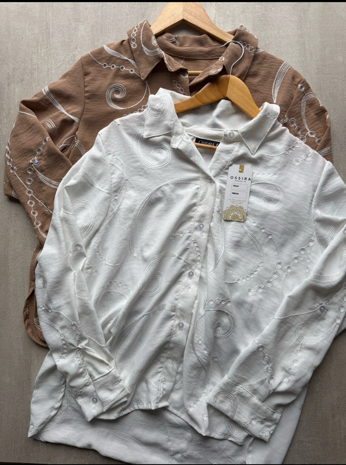 CAMISAS BORDADAS
