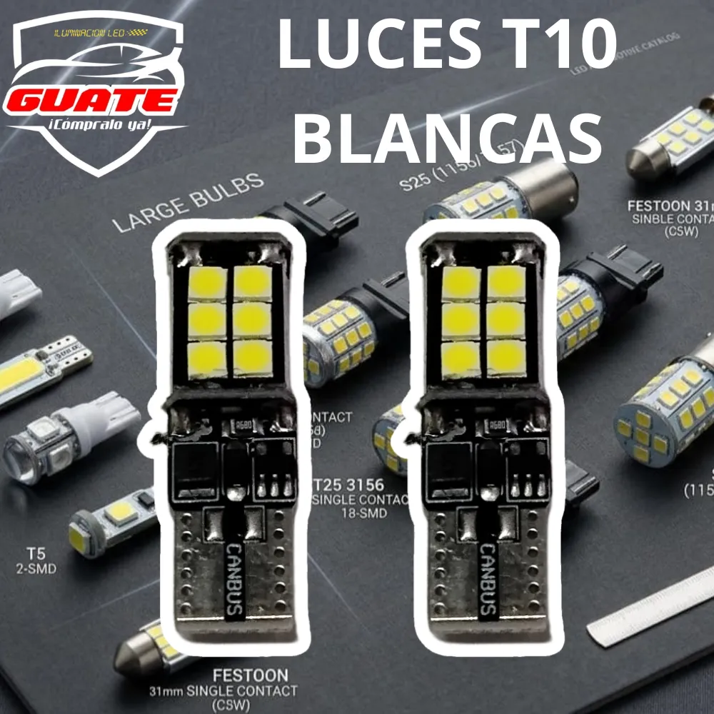 T10 BLANCAS 