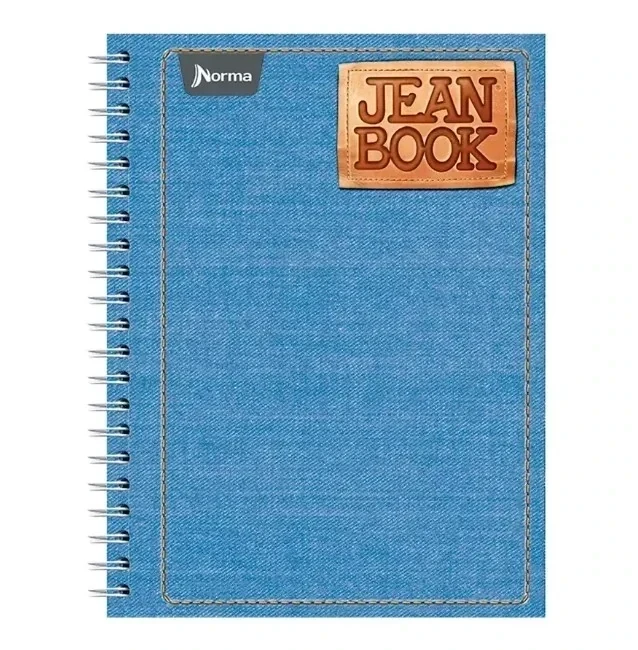 Cuaderno profesional c7  jean book 200 h espiral-doble