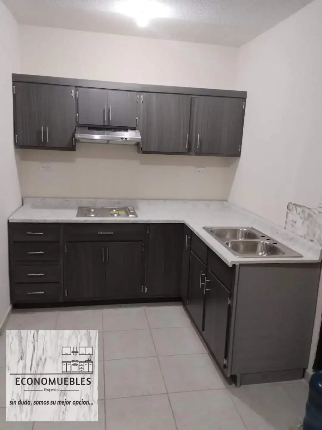 Cocina con esquinero 