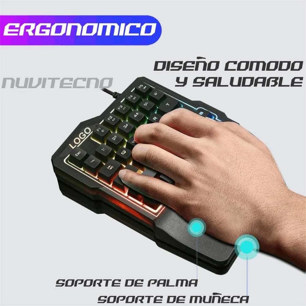 Teclado Gamer RGB Iluminado K7 4