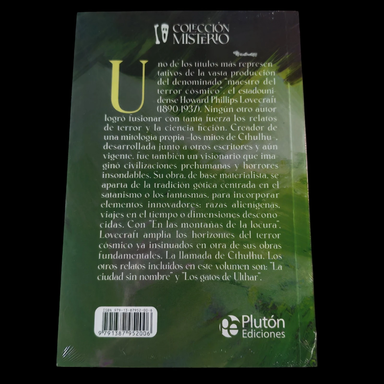 En las montañas de la locura, H.P. Lovecraft, nuevo 2