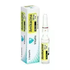 AMIKACINA 500 MG / 2 ML CJA X 1 AMP VITALIS