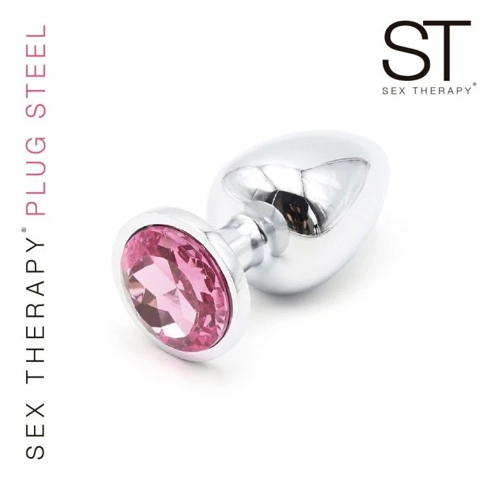 Plug steel pink S