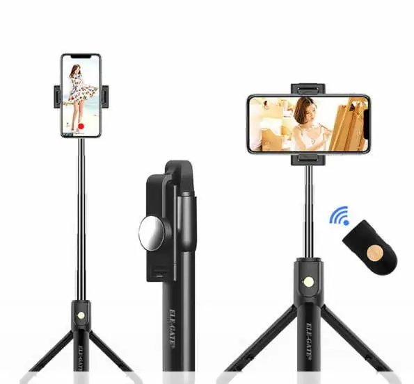Baston Selfie Bluetooth Tripié Con Control Remoto 