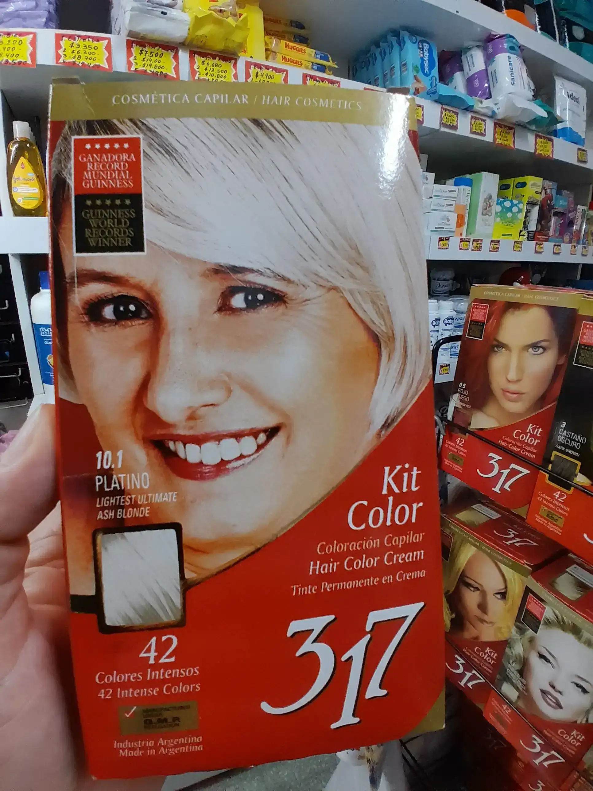 Kit Tintura 317 consultar colores