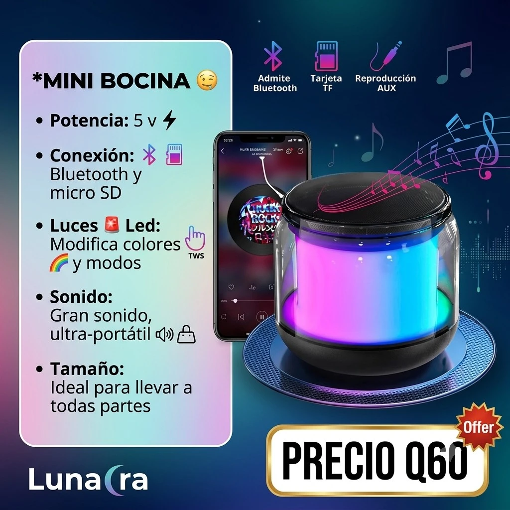 mini bocina 