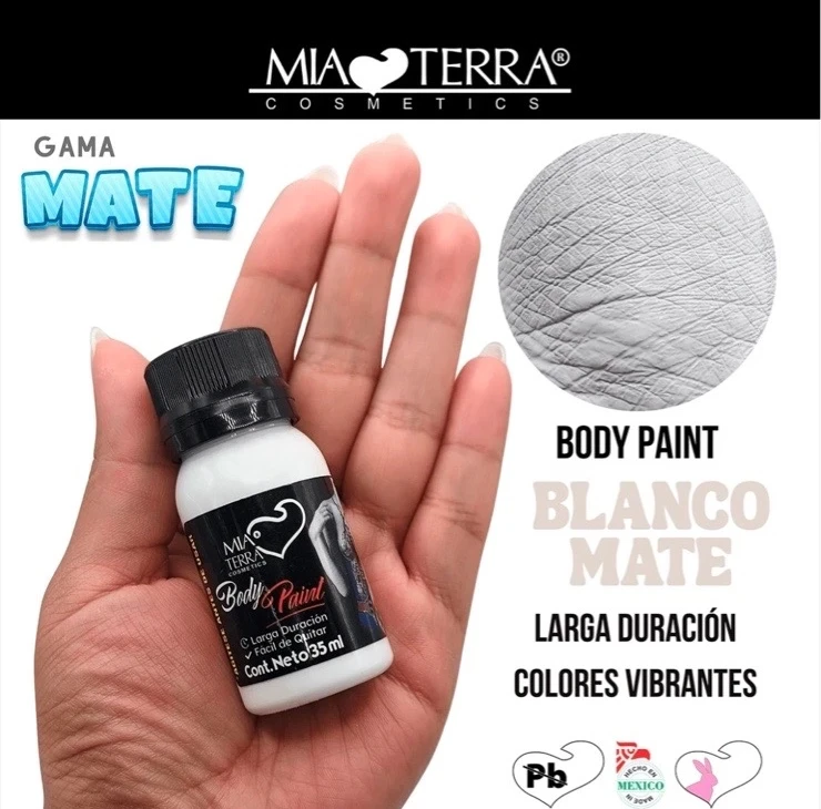Base liquido mate body paint 35ml