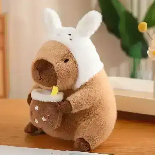 Capibara conejito blanco