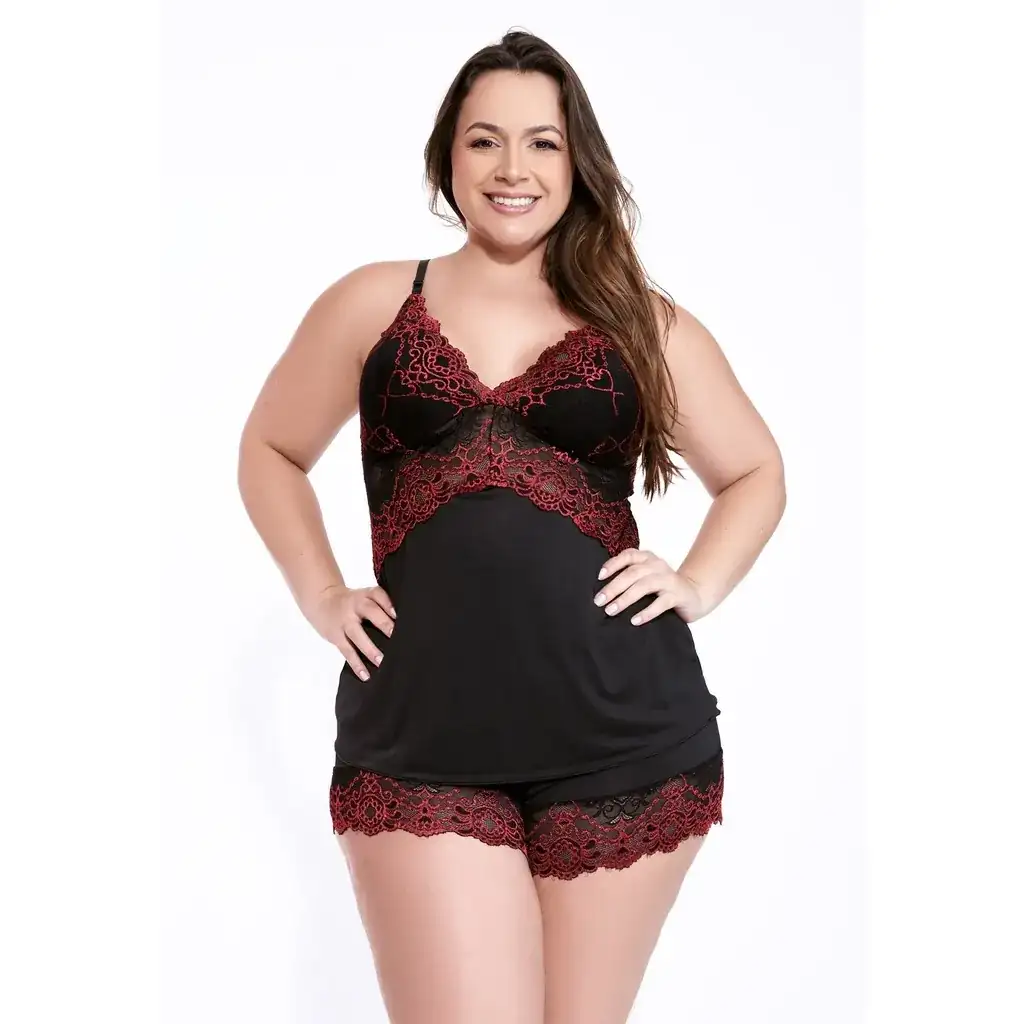 Baby Doll Bicolor Plus Size