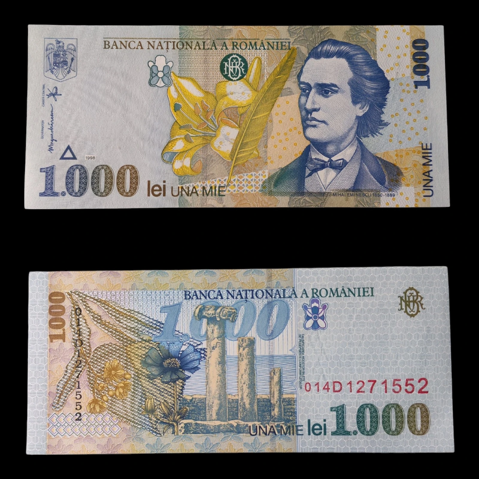 ° Rumanía 1000 Leí UNC