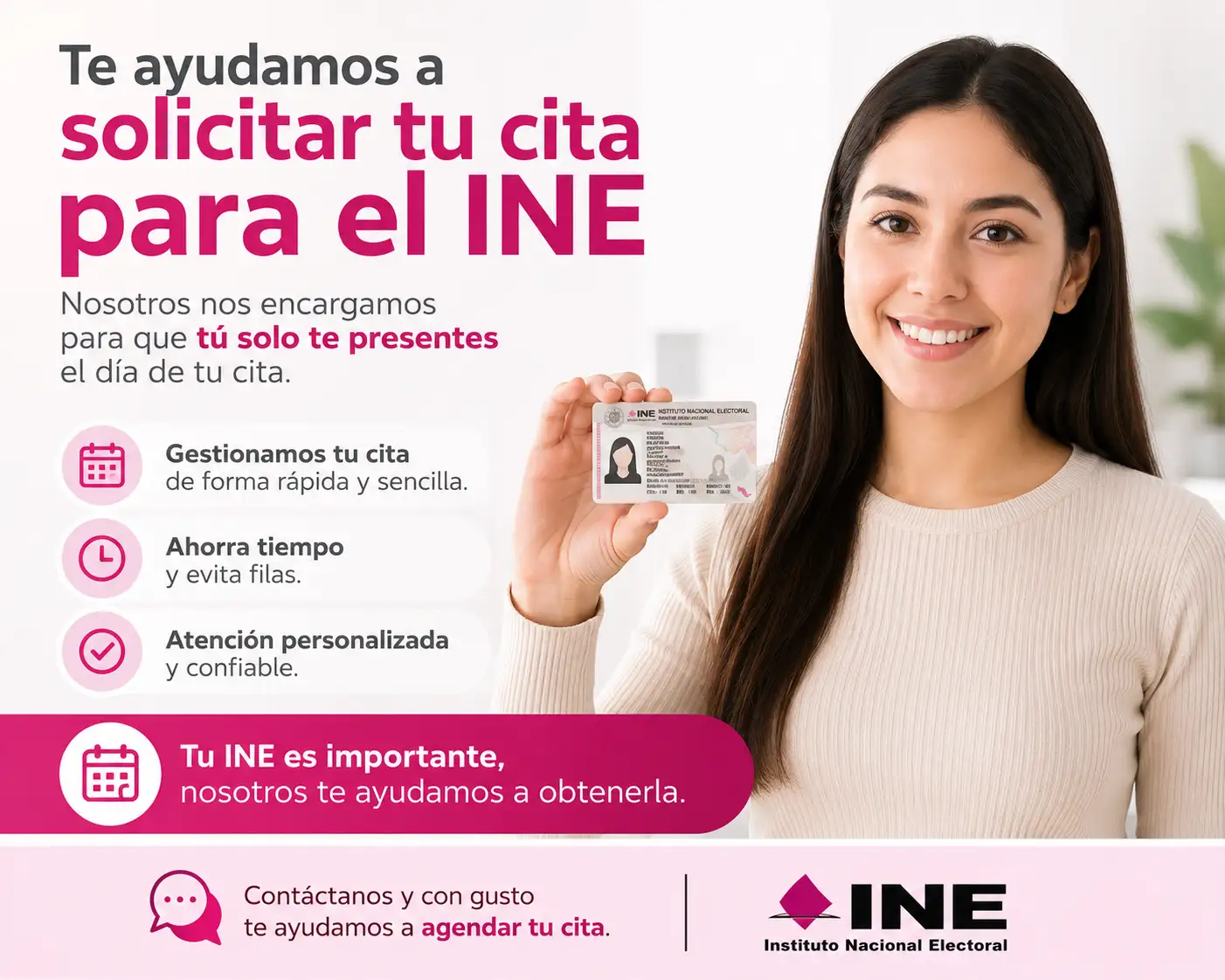 Cita de INE