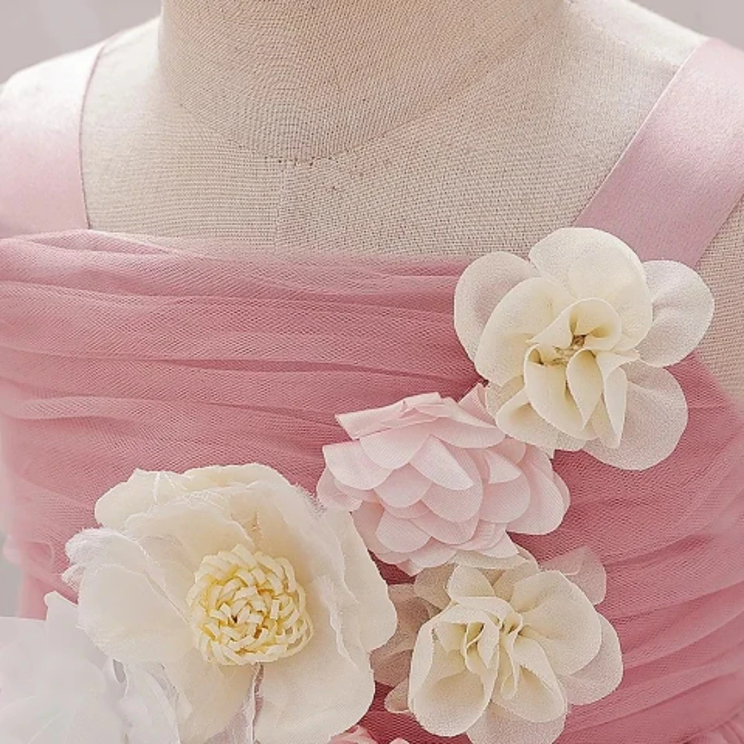 VESTIDO ELEGANTE DE FLORES 3
