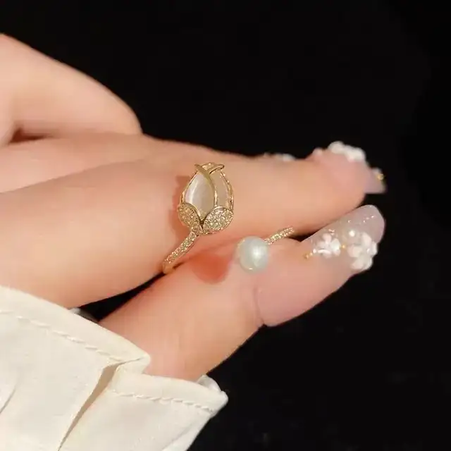 ANILLO TULIPAN BAÑADO