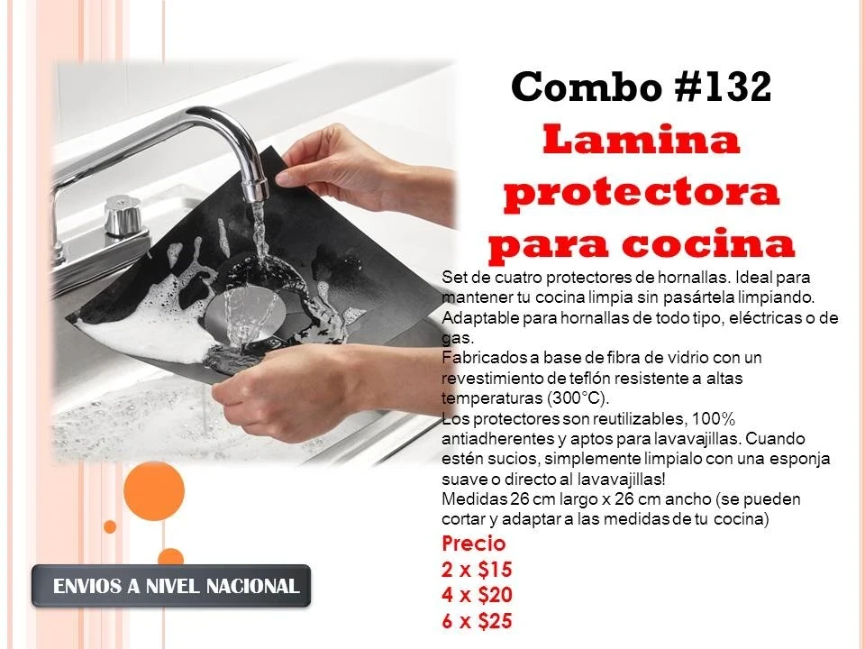 Protectores para cocina  4
