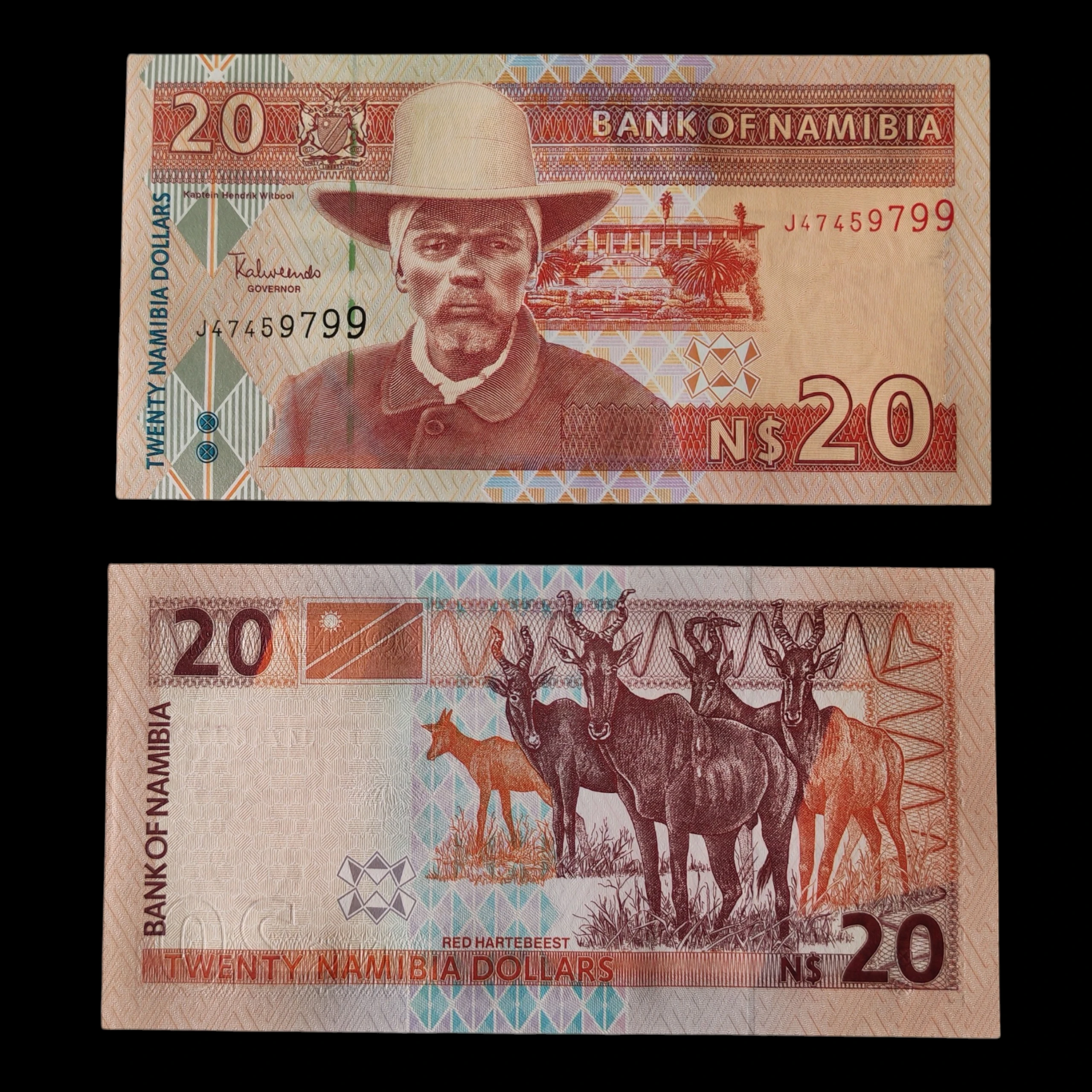 ° Namibia 20 dolares UNC