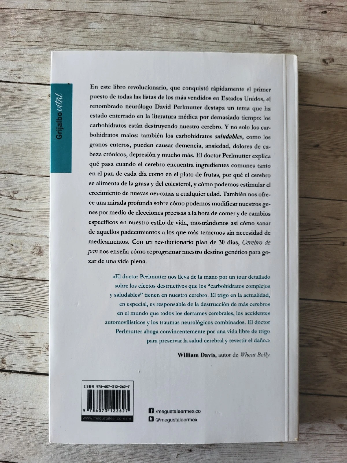 Cerebro de Pan / David Perlmutter /Salud 2