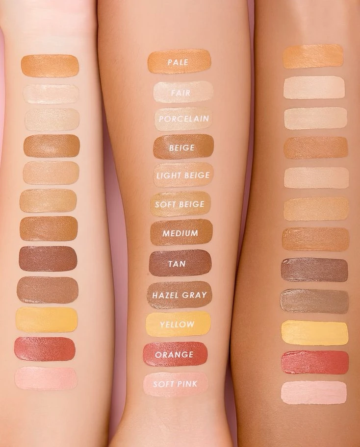 Liquid concealer corrector 5