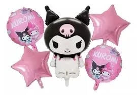 Kuromi set 5 piezas