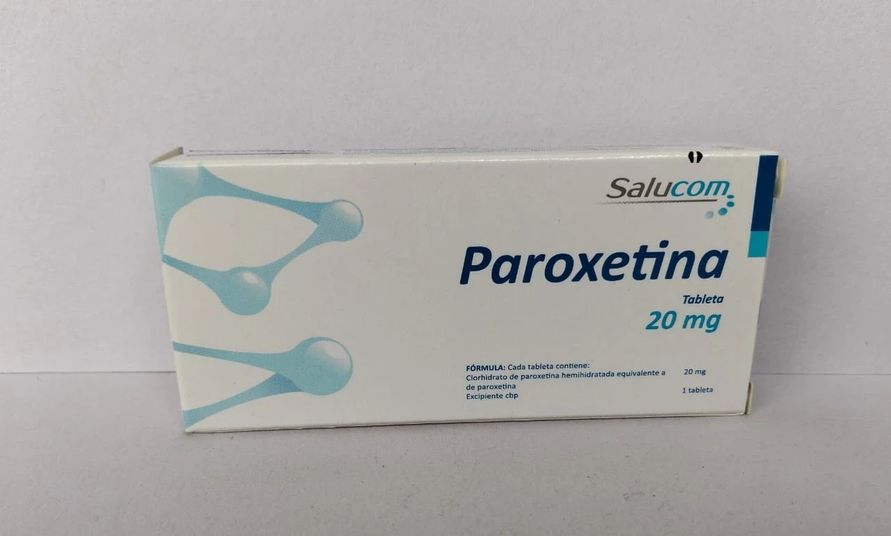 Paroxetina 20 Mg VO