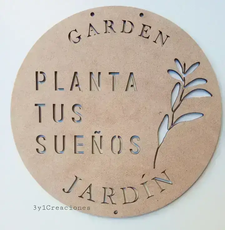 CARTEL PLANTA TUS SUEÑOS