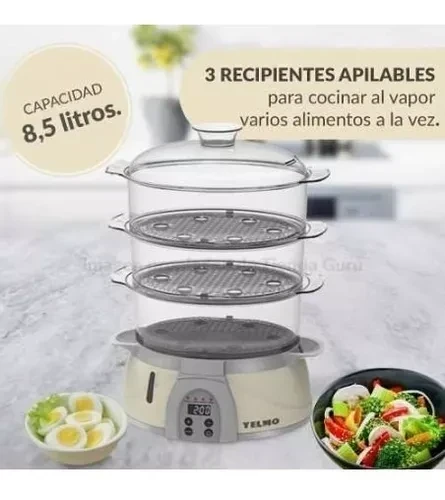 VAPORERA YELMO DIGITAL 8,5L 3